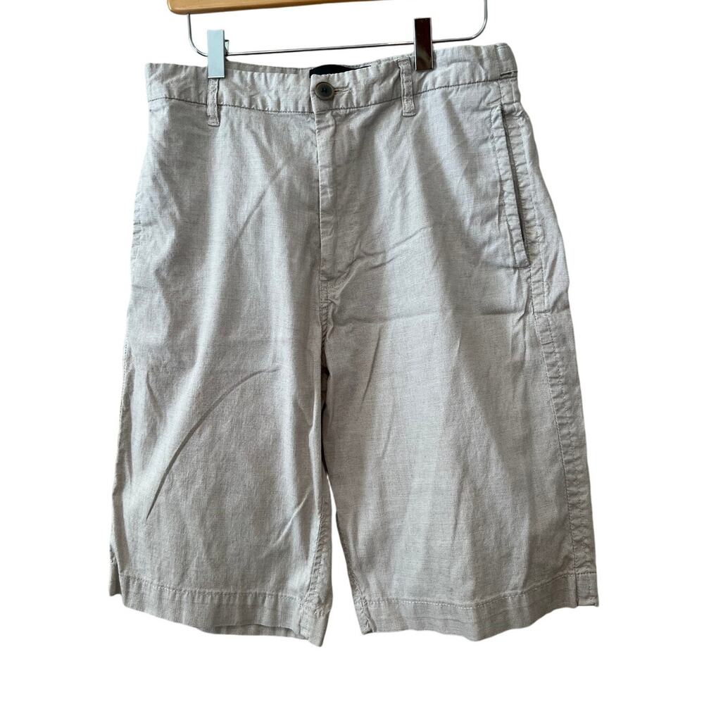 Rodd & Gunn Regular Fit Cotton Twill Shorts Heathered Cream 30
